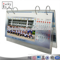 Custom size 6*10 acrylic calendar stand with photo frame/holder
